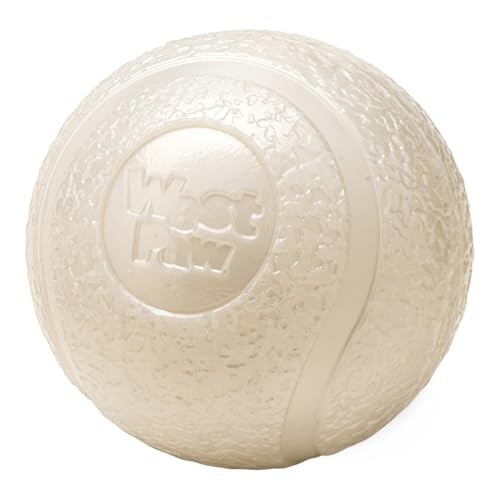 WEST PAW Boundr Ball Dog Fetch Toy - Small Glow 2-Pack