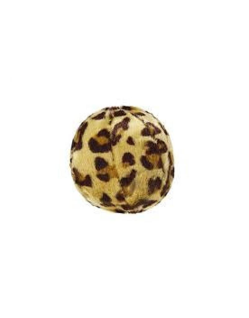 Fluff & Tuff Inc. Dog Toys Leopard Ball Small