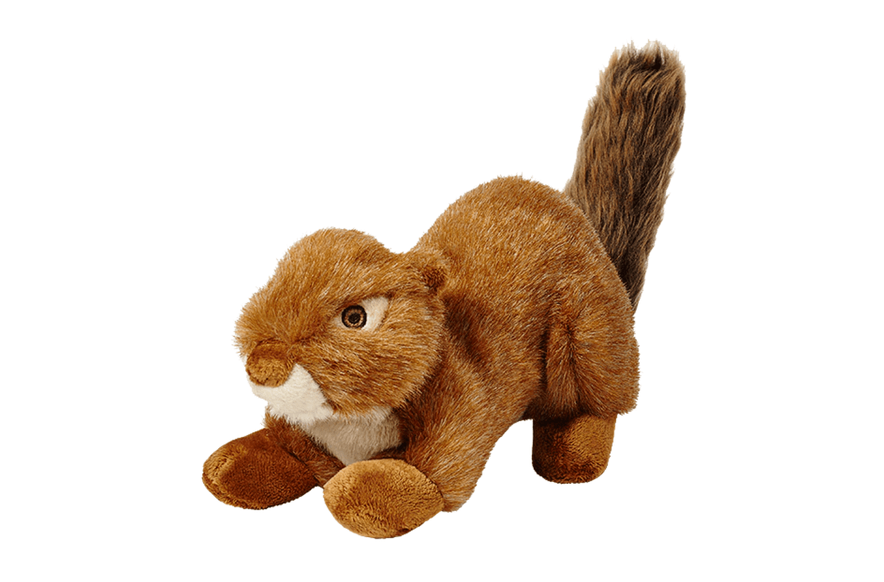 Duvet Et C Lin SQUEAKERLESS Red Squirrel 12"