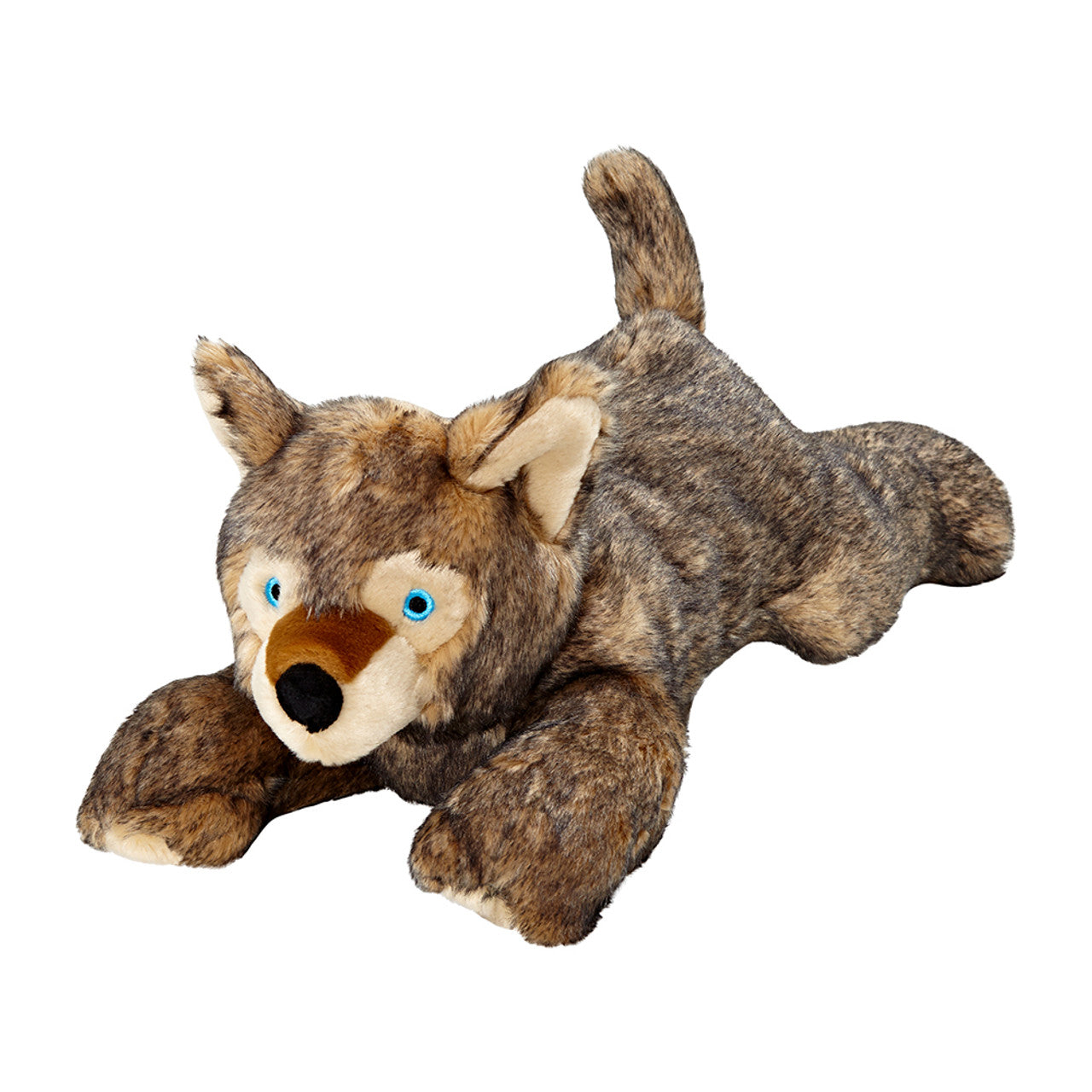 Fluff & Tuff Lobo Wolf Pup Plush Dog Toy