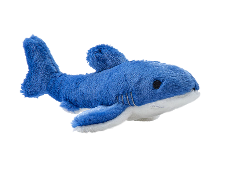 Fluff & Tuff Baby Bruce Shark Dog Toy