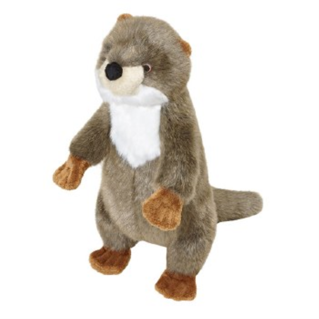 Fluff & Tuff Otter Harry Dog Toy, 15-in