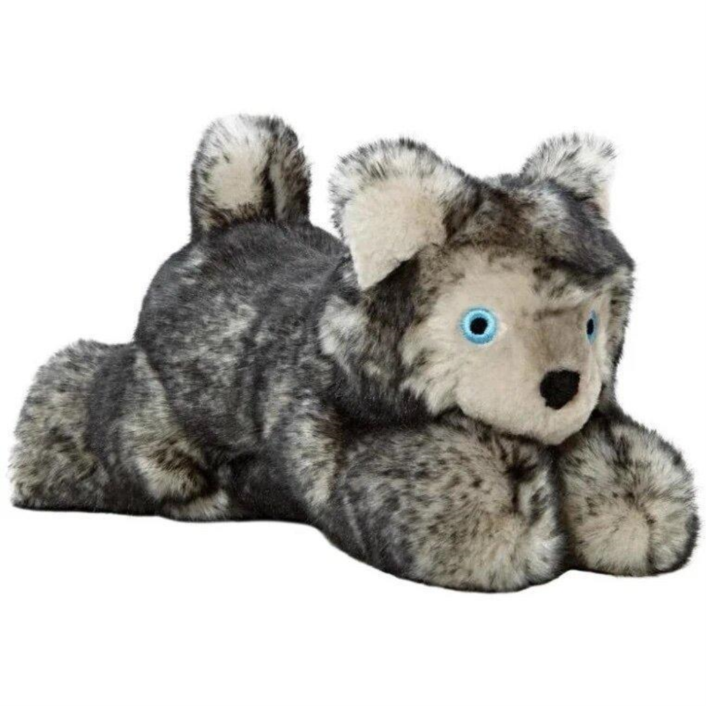 Fluff & Tuff Blanca Wolf Dog Toy 11"