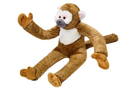 Fluff & Tuff Albert the Squirrel Monkey