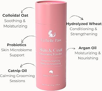 La Belle Paw Grooming Powder